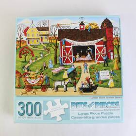 Bits And Pieces 704812105921 300 Harvest Moon Dinner Dance Vintage Puzzle Rare Collectible