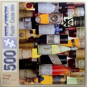 Bits And Pieces 704812489823 Blend Chateau Duhart Milon Rothschild Bonnes Mares Rheingau 500 Pc 16x20 Puzzle