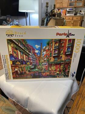 Brain Tree 906139540818 Paris Eiffel Jigsaw Puzzle 1000 Piece