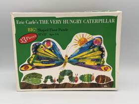 Briarpatch 761707012023 Eric Carle The Very Hungry Caterpillar Shaped Floor Puzzle 33 Pc 1994