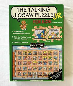 Buffalo Games 079346007028 The Talking Jigsaw Puzzle Jr Inch Toy Store 108 Pieces 100% Complete