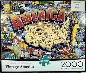 Buffalo Games 079346020331 America Kate Ward Thacker 2000 Pc 38.5 Inch X 26.5 Jigsaw Puzzle