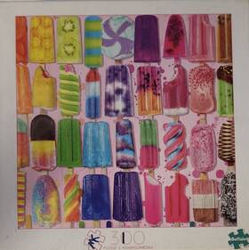 Buffalo Games 079346027712 Inch Frosty Treats 300 Large Piece Popsicles Jigsaw Puzzle 18 X In