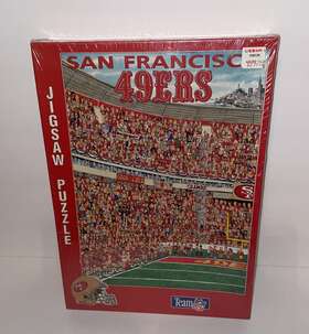 Buffalo Games 079346100019 Vintage 49ers 1994 John Holladay San Francisco 513 Jigsaw Puzzle
