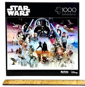 Buffalo Games 079346118168 Star Wars - Original Trilogy 1000 Pc. 27 Inch X 20 Puzzle By