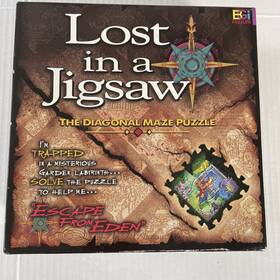 Buffalo Games 079346808014 Lost In A Jigsaw Diagonal Maze Puzzle 515 Pieces 1997