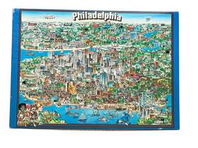 Buffalo Games 079346973231 Vintage 1985 Philadelphia City Character Puzzle 513 Pcs Complete