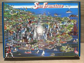 Buffalo Games 079346973262 Vintage San Francisco City Character Puzzle 504 Pieces 1988