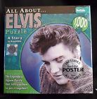 Buffalo Games All About Elvis 1000 Piece Jigsaw Puzzle New In Box Sealed 079346007851