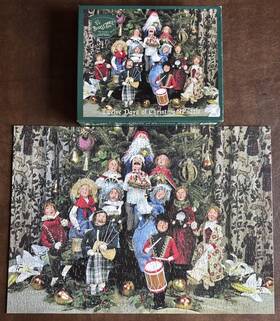 Byers 688524001354 Byersft Choice 500 Piece Jigsaw Puzzle The Carolers 12 Days Of Christmas Holiday