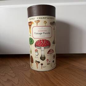 Cavallini & Co 781635449099 And Vintage Puzzle Mushrooms 1000 Piece