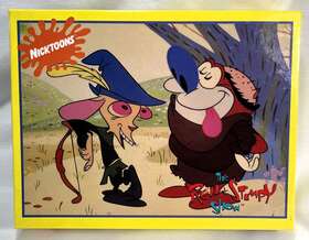 Ceaco 021081017350 The Ren And Stimpy Show Puzzle 1991 Nickelodeon Unopened 11x15 100pcs Robin Hoek