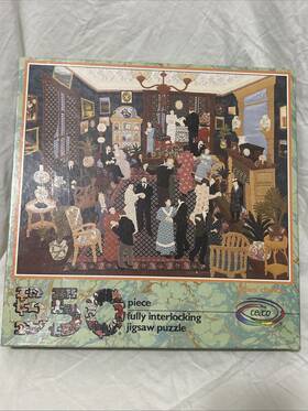 Ceaco 021081020572 Vintage Ladies Choice Arlette Gosieski 550 Piece Dancing Victorian Puzzle