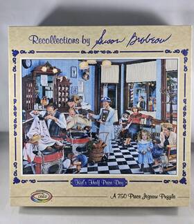 Ceaco 021081029254 Recollections Kids Half Price Day Susan Brabeau Jigsaw Puzzle 750 Piece