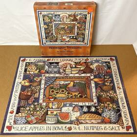 Ceaco 021081029278 Vintage 1997 Homespun Treasures 750pc Jigsaw Puzzle Susan Winget 24 Inch X 18