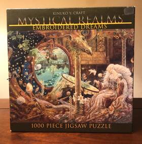 Ceaco 021081033091 Vintage Kinuko Y Craft Mystic Realms Embroidered Dreams 1000 Jigsaw Puzzle