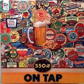 Ceaco 021081240017 On Tap Beer Brand Coasters Boxer Brooklyn Hyde Park Lewis T Johnson 550 24 X 18
