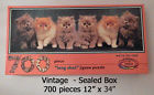 Ceaco Vintage Kitten Jigsaw Puzzle Sealed Box 12 X 34 700 Pieces Were Fur Real 021081029001