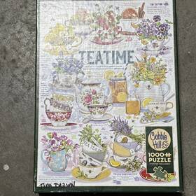 Cobble Hill 625012401166 Puzzle - 1000 Piece Tea Time