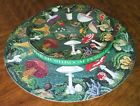 Pzl615 Complete 1968 Jigsaw Courtenay Circular The Mushroom Puzzle Springbok