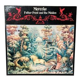Corners Of The World Inc. 797768912347 Vtg 1994 Morozko Father Frost And Maiden Over 550 Piece 18x24 Inch Jigsaw Puzzle