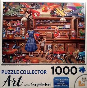 Cra-z-art 895145416672 Toy Shop Sergio Botero 1000 Pc Jigsaw Puzzle 27 Inch X 20 Cra-z-art #1600