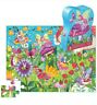 Crcc4076-5 Crocodile Creek Shaped Box Puzzle Piece Fairy Garden 732396407650
