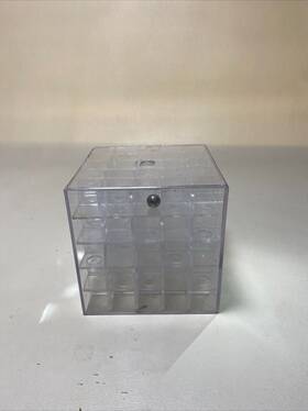 Creata 047725019405 Vintage 1983 Millers Maze Puzzle Cube Game - Small Crack On One Corner
