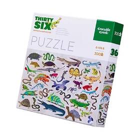 Crocodile Creek 732396406783 Cree Puzzle Thirty Six Reptiles And Amphibians 300 Piec Ex/nm