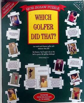 Crystal Lines 732986052635 1995 Which Golfer Did That Worlds Toughest Greg Norman 252 Pc Quiz 21 Inch X 25