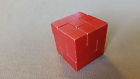 Cube Red Soma Game Denmark Hein Vintage Puzzle Piet