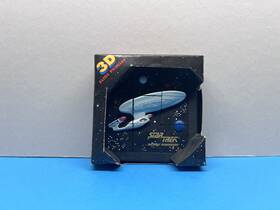 Damert 051168060269 1995 Co. Star Trek Next Generation 3d 4 Inch X4 Slide Puzzle Enterprise D