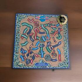 Damert Company 051168070909 Vintage Perplexagon Impossible Puzzle Snakes 1996 Broken Wrap