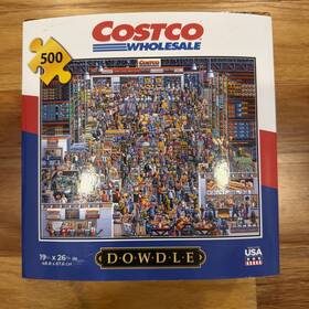 Dowdle 671095205122 Costco Wholesale Jigsaw Puzzle 19 1/4inch X 26 5/8inch 500 Piece