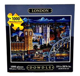 Dowdle Puzzles 671095401166 Eric London 1 000 Pieces 19 Inch X 26 Jigsaw Puzzle With Poster