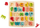 E1552 Hape Chunky Lowercase Solid Wood Puzzle Game Multicolor 6943478018808