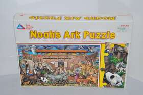 4723 Early Learning Centre 020018020291 Noah S Ark Puzzle New Sealed Model Ages 4-8 Vintage
