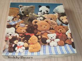 15-437-90 Eaton Teddy Bears 500 Piece Jigsaw Puzzle Complete 18x24 Inch