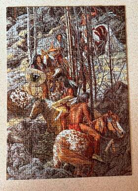 Educa 411349075253 Spirit Of Forest 1996 500 Piece Jigsaw Puzzle - 100% Complete