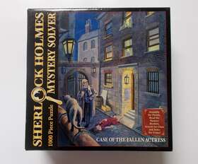 Empire Puzzle Makers 182506620415 Sherlock Holmes Mystery Solver Case Of The Fallen Actress 1000 Pieces