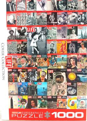 Eurographics 628136608190 Life Magazine Cover Collection 1000 Piece Jigsaw Puzzle By