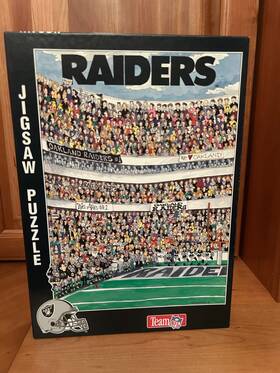 Fandemonium 079346100248 1995 Oakland Raiders Jig Saw Puzzle