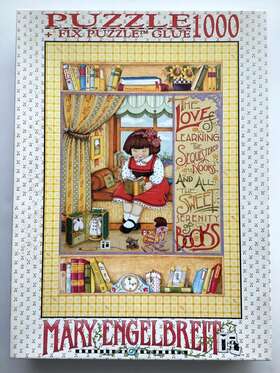 Fink & Co. 094594091223 Mary Engelbreit Puzzle The Love Of Learning 1000 Piece Jigsaw