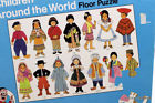 Fs-3718 Frank Schaffer Large Ft Children Around The World Floor Puzzle