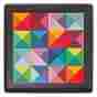 G91167 Grimm S Spiel And Holz Design Grimms Triangles Wooden Mini Magnetic Creative Play Puzzle In Travel Box