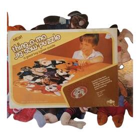 Ganz 078581018035 1984 Vintige Bros. Toys Thing A Ma Jig Saw Puzzle Wrinkles