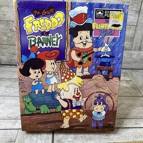 Golden 033500046186 Vintage The Flintstone Kids 1987 63 Pc Puzzle Great Freddo Barney 80s Rare