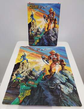 Golden 033500046452 Vintage Masters Of The Universe 63 Piece Puzzle 1983 Mattel
