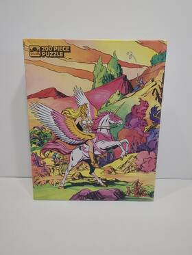 Golden 033500047411 Vintage Sealed 1985 Jigsaw Puzzle She-ra Princess Of Power 4741 200 Pieces