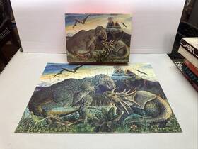 Golden 033500047800 Vintage Dinosaur 100 Piece Puzzle - Springbok Children S Jigsaw